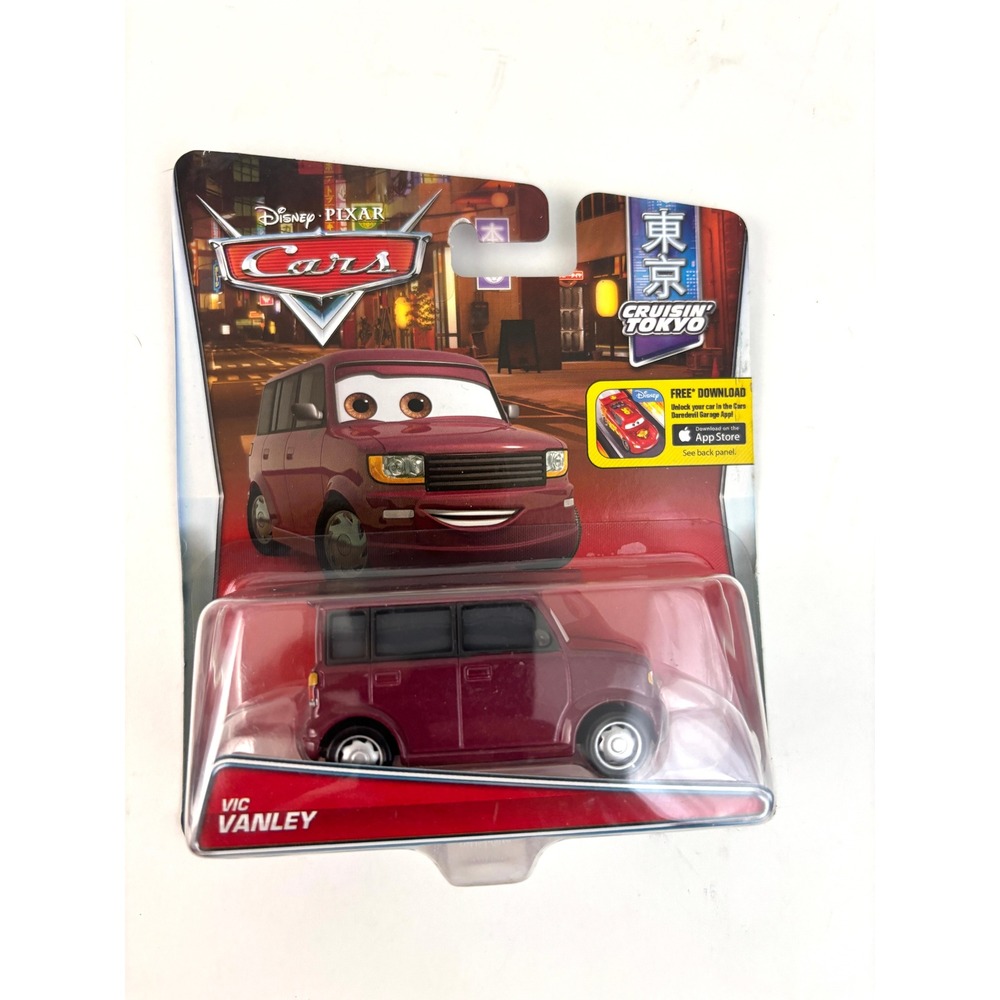 Disney Pixar Cars Vic Vanley Cruisin' Tokyo 1:55 Diecast 2016 New Sealed